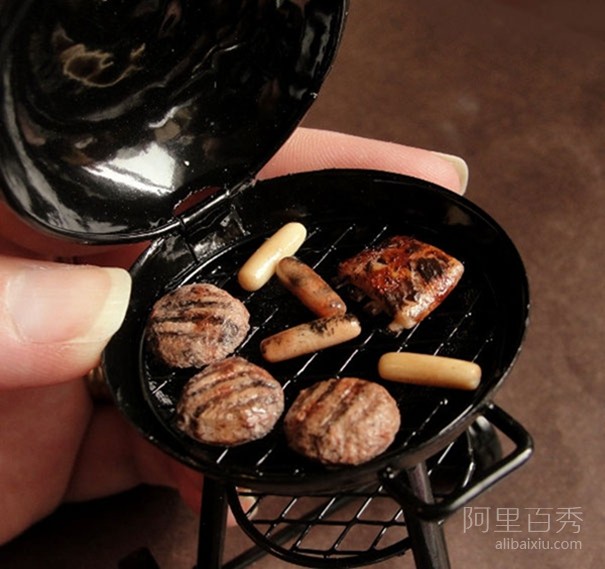 逼真的微型粘土食物雕塑 让人想要流口水--置顶表情